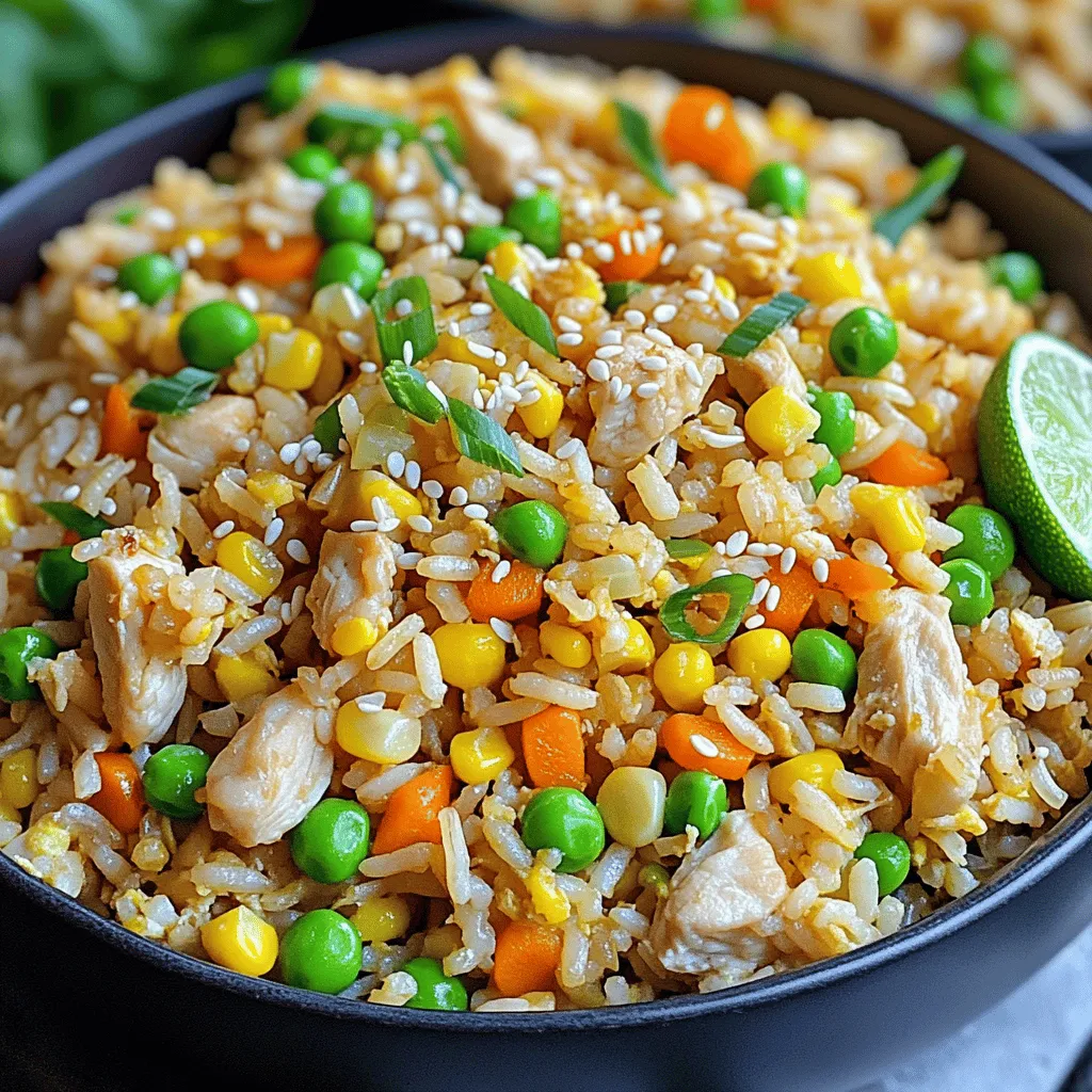 Easy Chicken Fried Rice Quick and Flavorful Meal