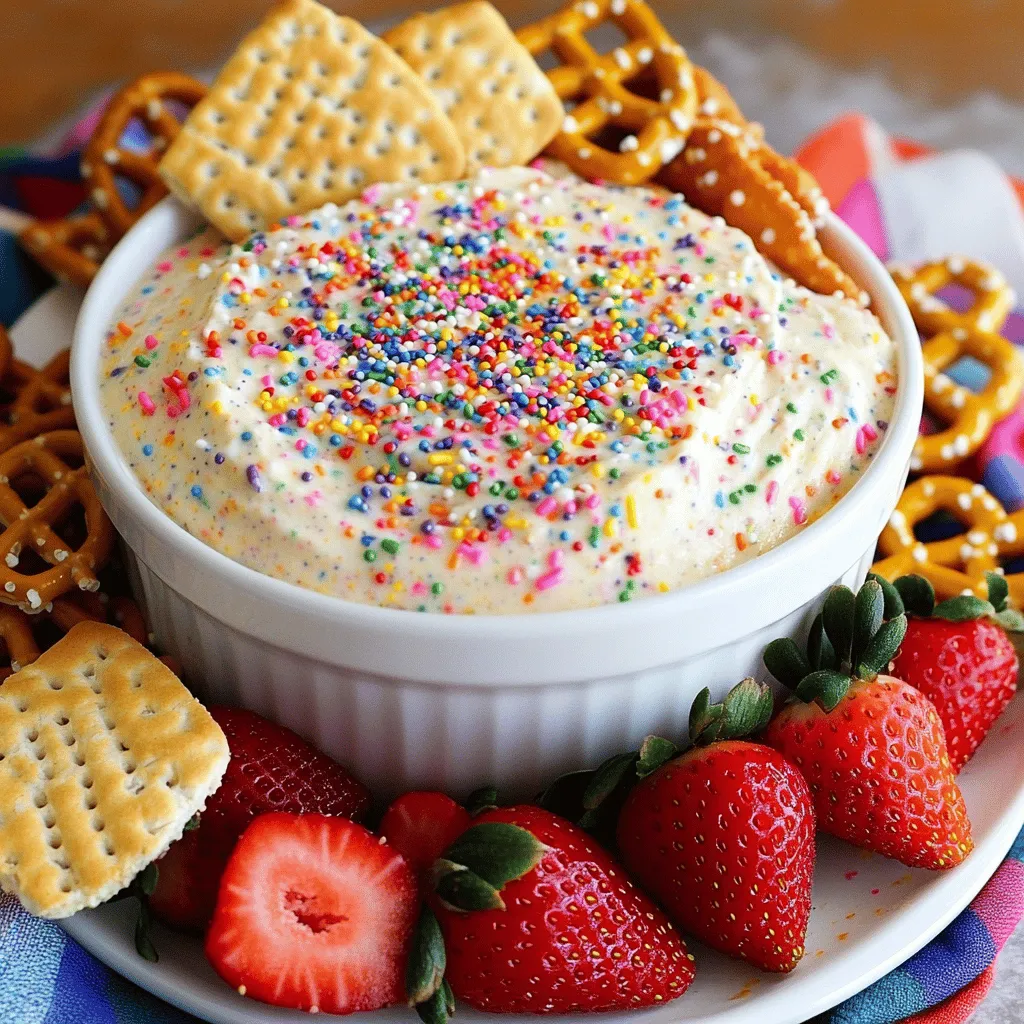 Funfetti Cake Batter Dip Simple and Tasty Treat