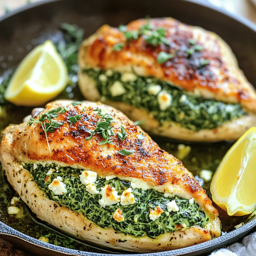 Spinach and Feta Stuffed Chicken Delightful Recipe