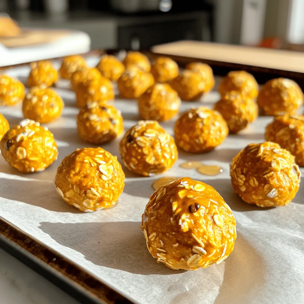 Pumpkin Spice Energy Bites Tasty and Nutritious Snack