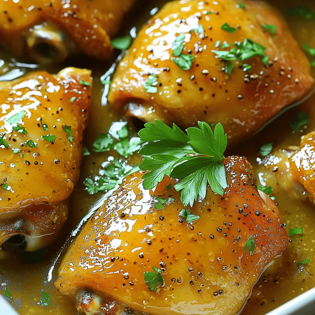 Slow Cooker Honey Mustard Chicken Thighs Flavorful Meal