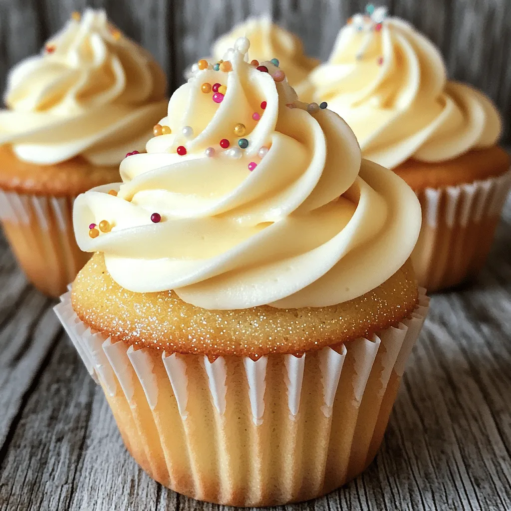 Easy Vanilla Cupcakes Simple and Tasty Recipe Guide
