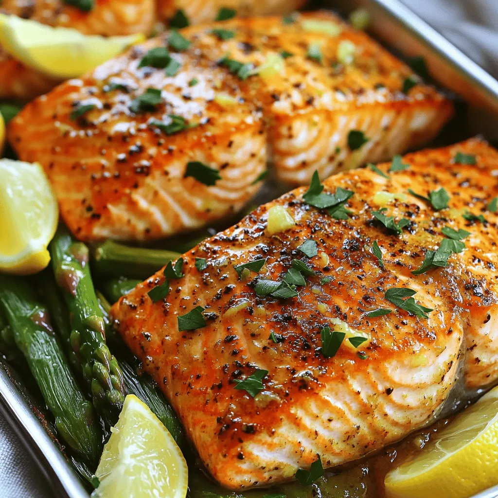 Baked Lemon Garlic Salmon Easy and Flavorful Dish