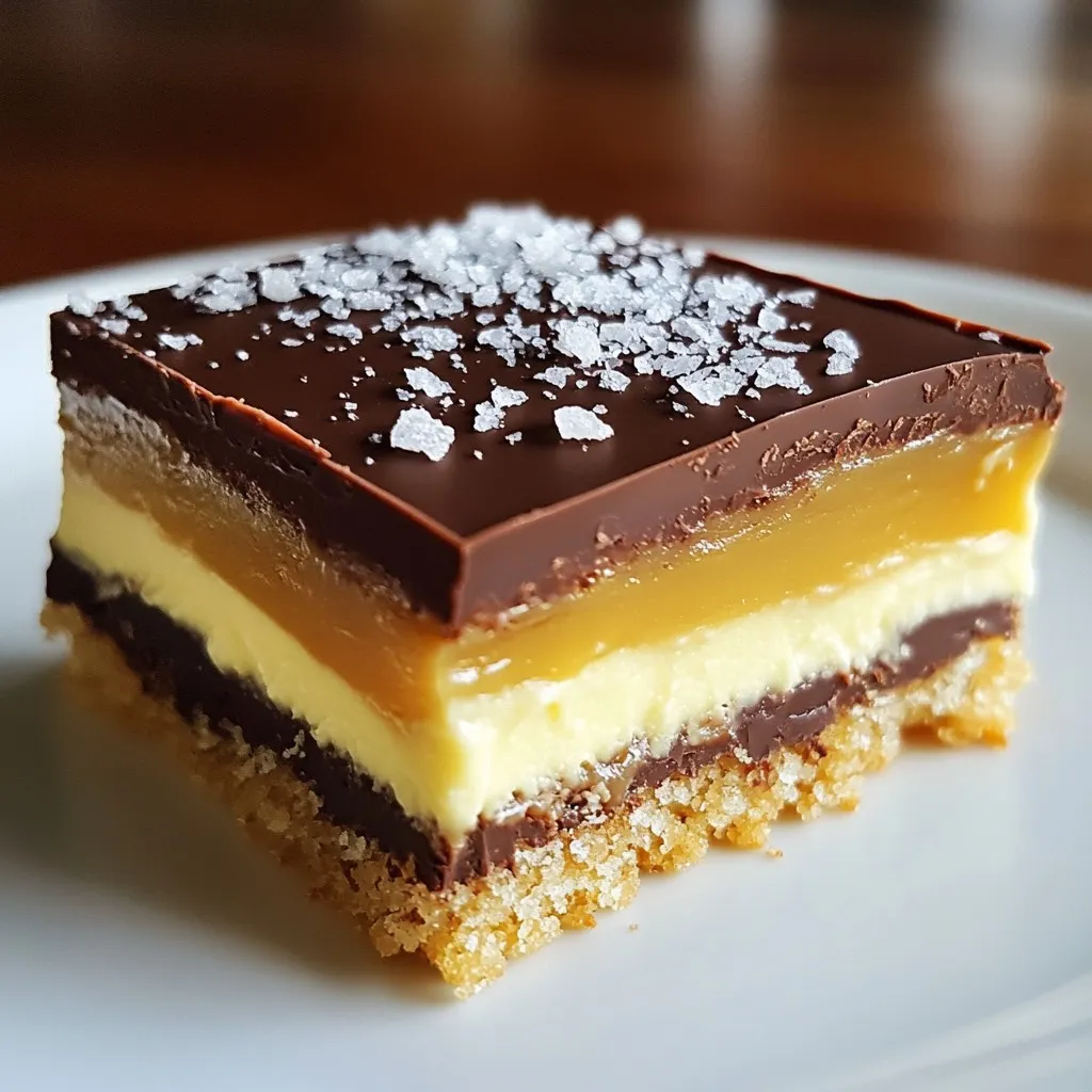 Chocolate Caramel Slice Deliciously Easy Dessert