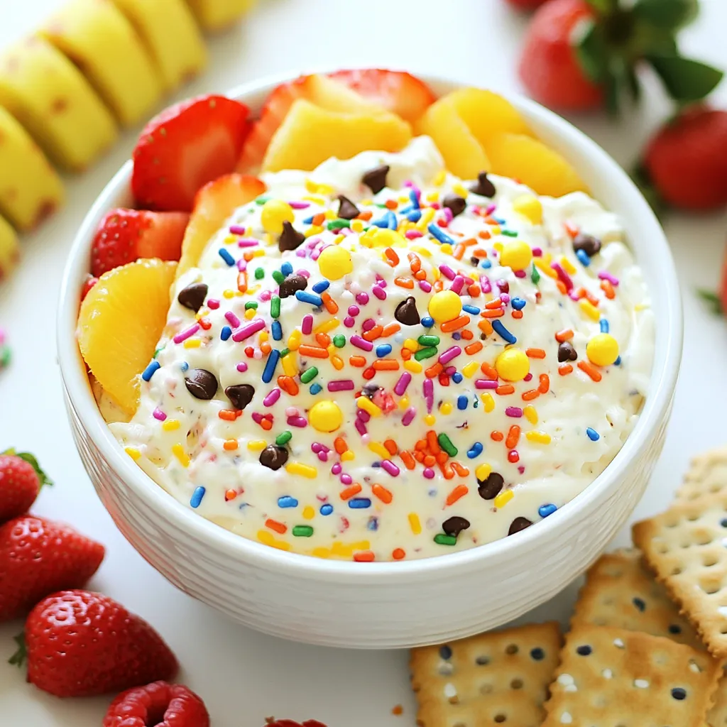 Funfetti Cake Batter Dip Simple and Tasty Treat