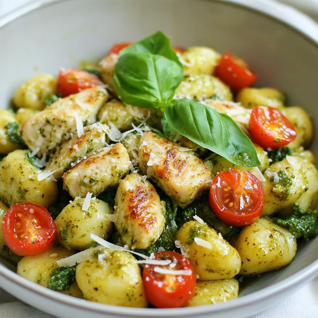 Pesto Chicken Gnocchi Simple and Flavorful Recipe