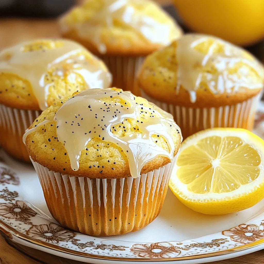 Lemon Poppy Seed Muffins Fresh and Flavorful Delight