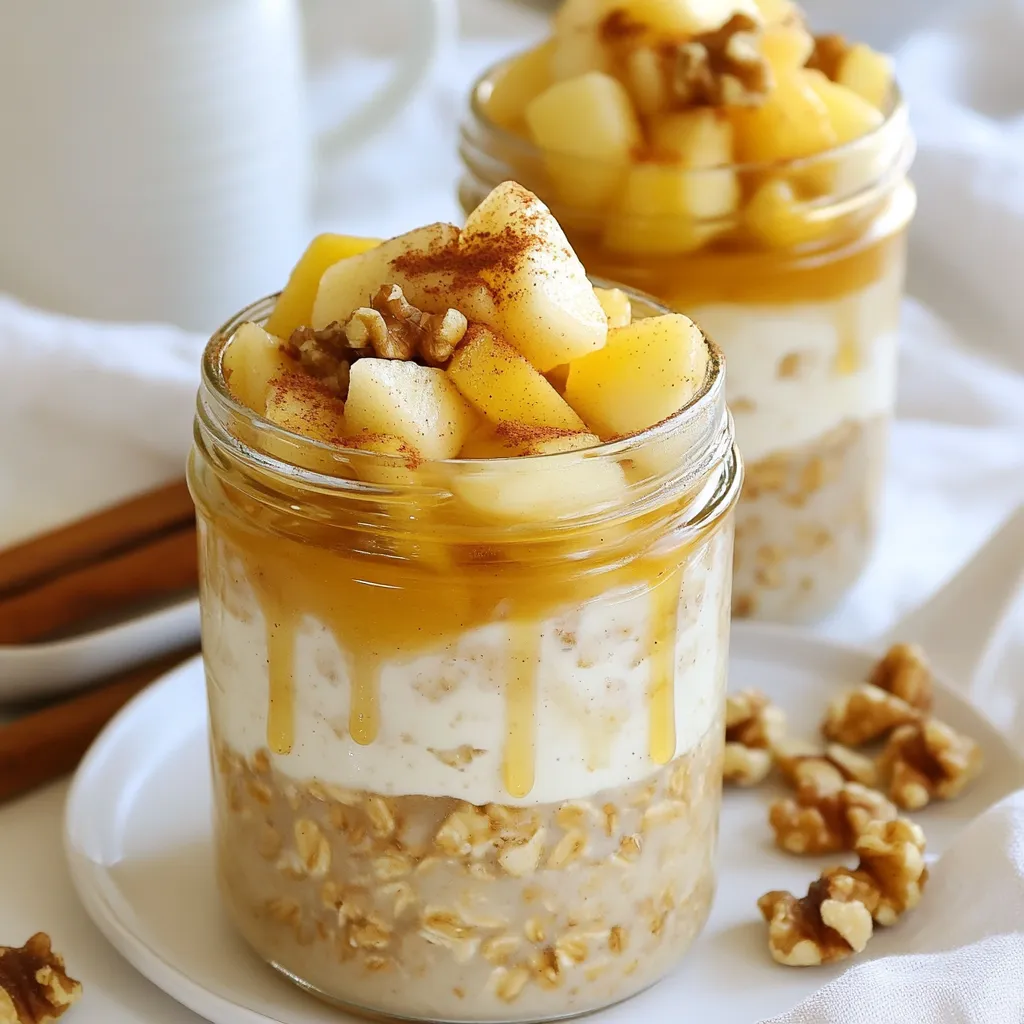 Maple Cinnamon Overnight Oats Nourishing and Simple