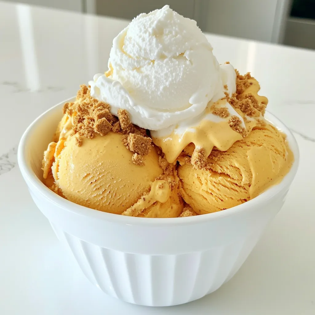 Pumpkin Cheesecake Ice Cream Rich and Creamy Delight
