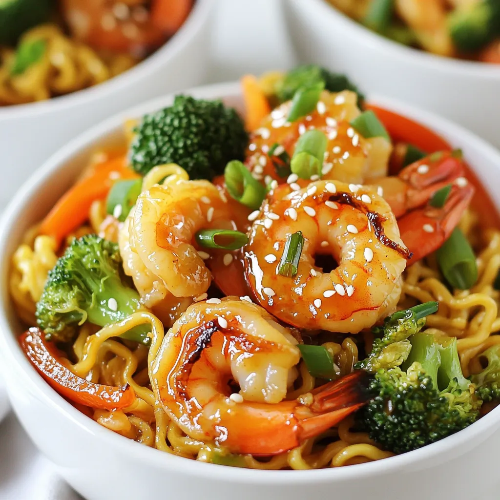 Spicy Shrimp Ramen Stir Fry Flavorful Weeknight Meal