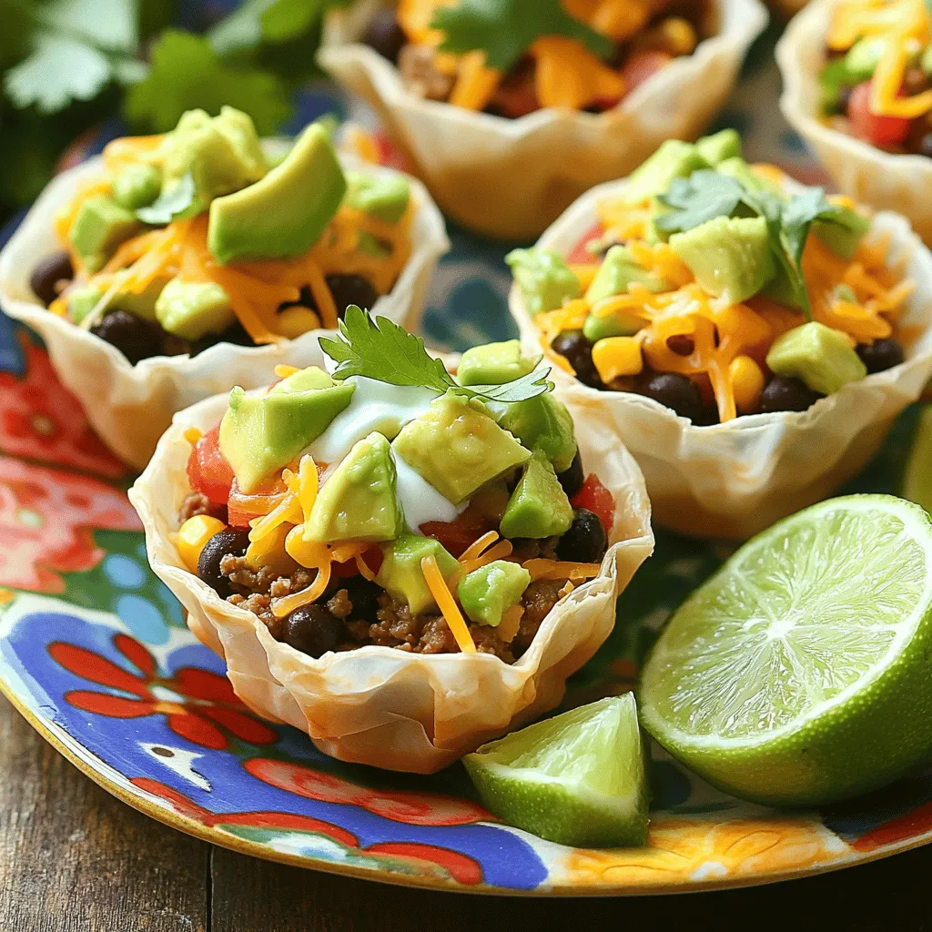 Oven-Baked Taco Bites Flavorful and Easy Snack Recipe