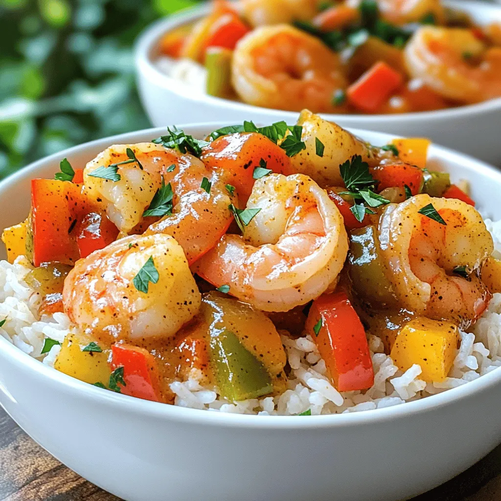 Creamy Cajun Shrimp Rice Bowls Quick 15-Minute Meal