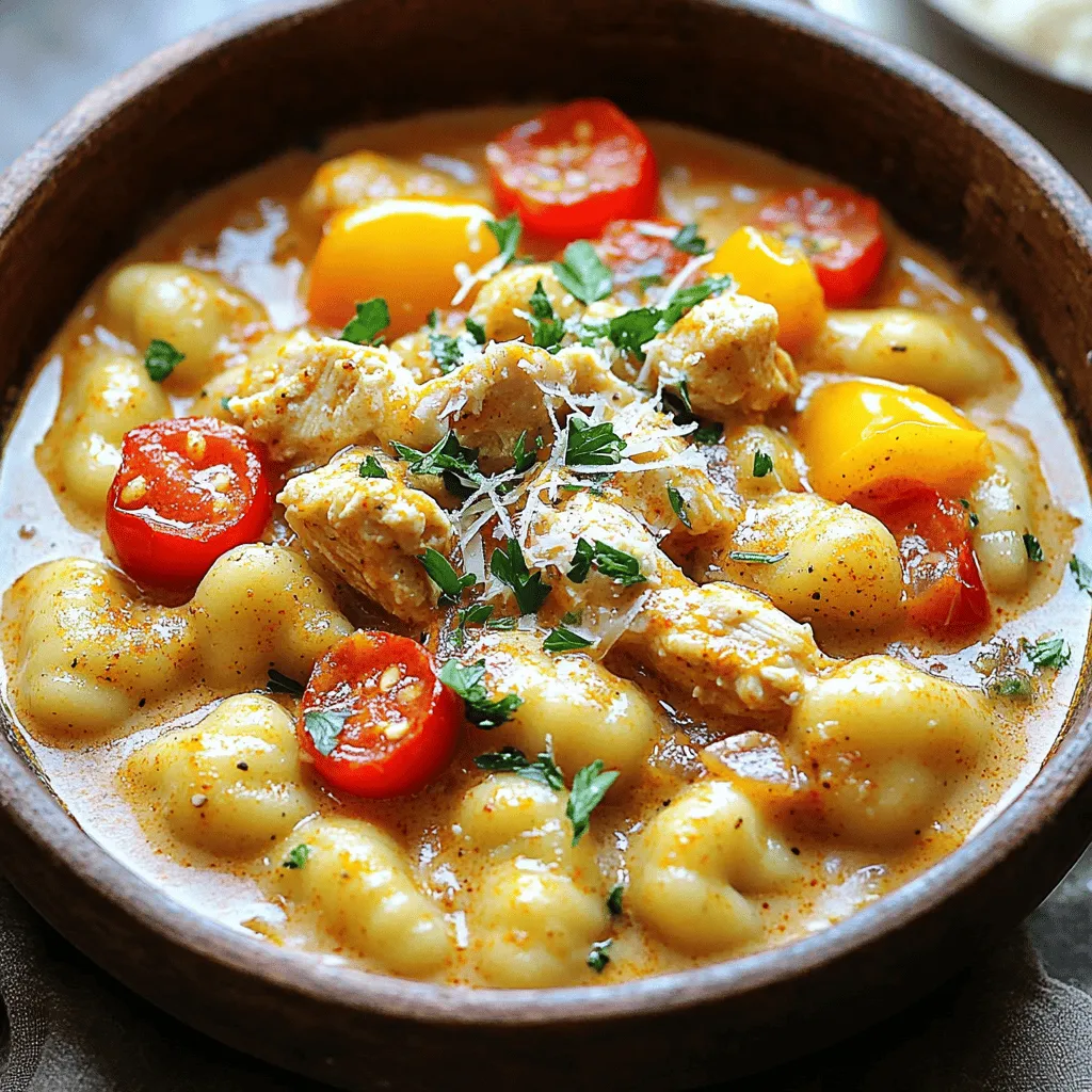 Creamy Cajun Chicken Gnocchi Tasty and Easy Recipe