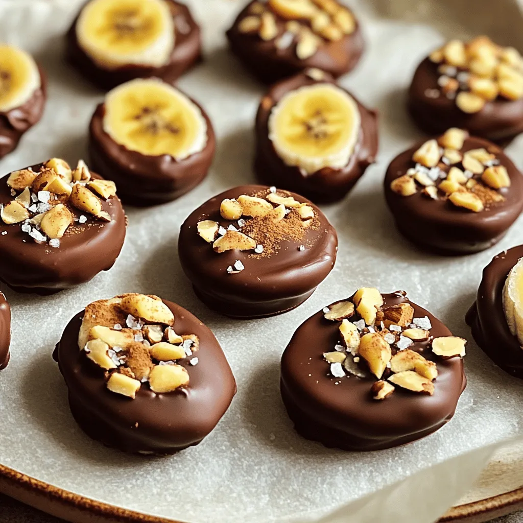 Chocolate Covered Banana Bites Simple Sweet Treat