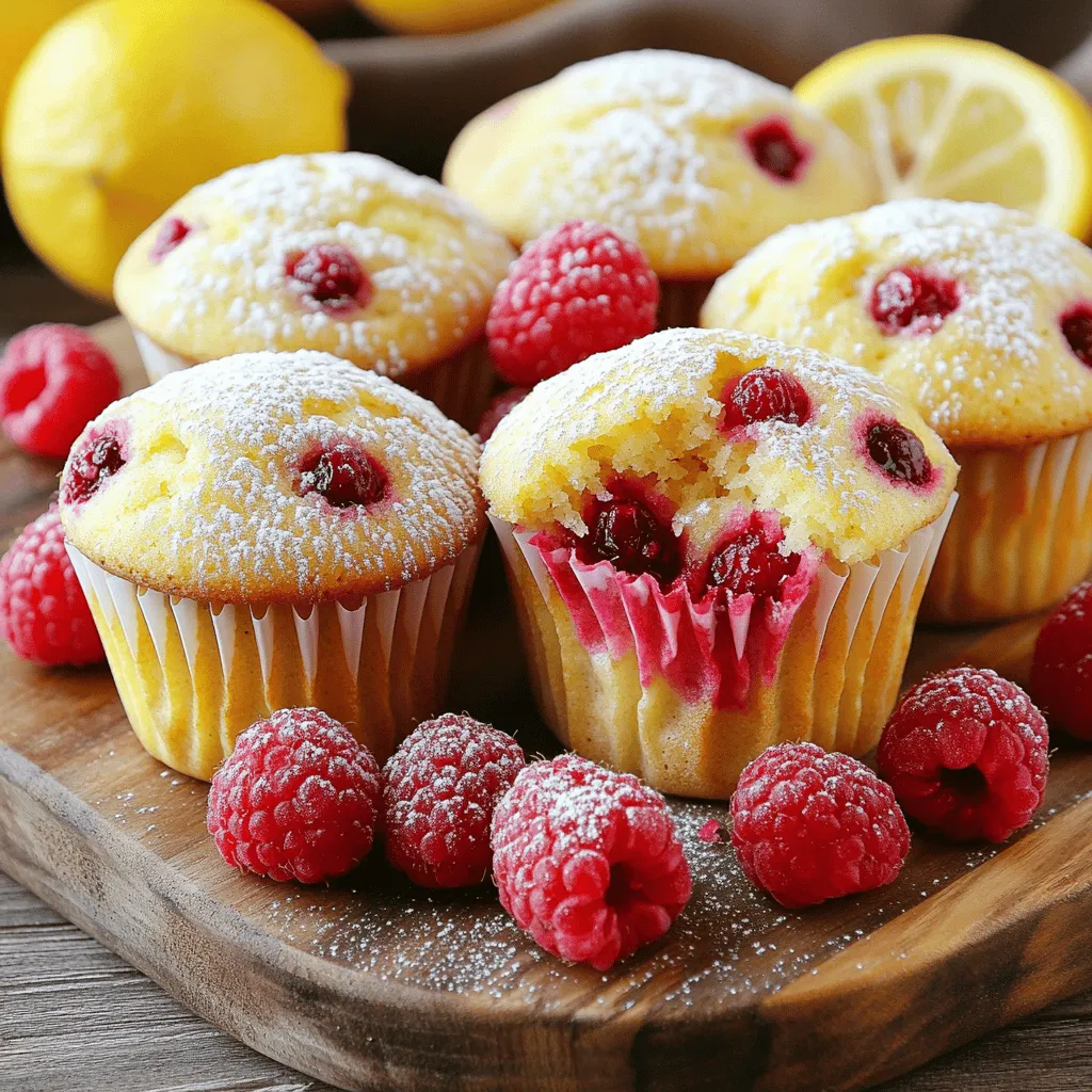 Raspberry Lemon Muffins Tasty and Simple Treat