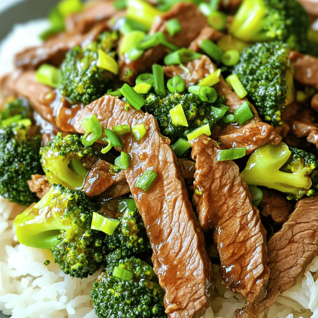 Easy Beef and Broccoli Stir Fry Quick and Delicious Meal
