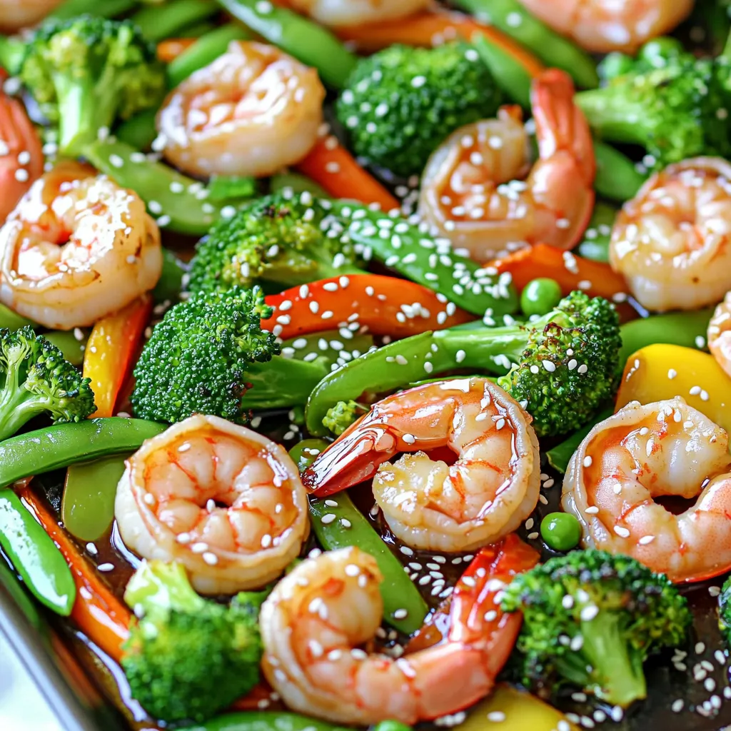 Sheet-Pan Teriyaki Shrimp and Veggies Easy Meal