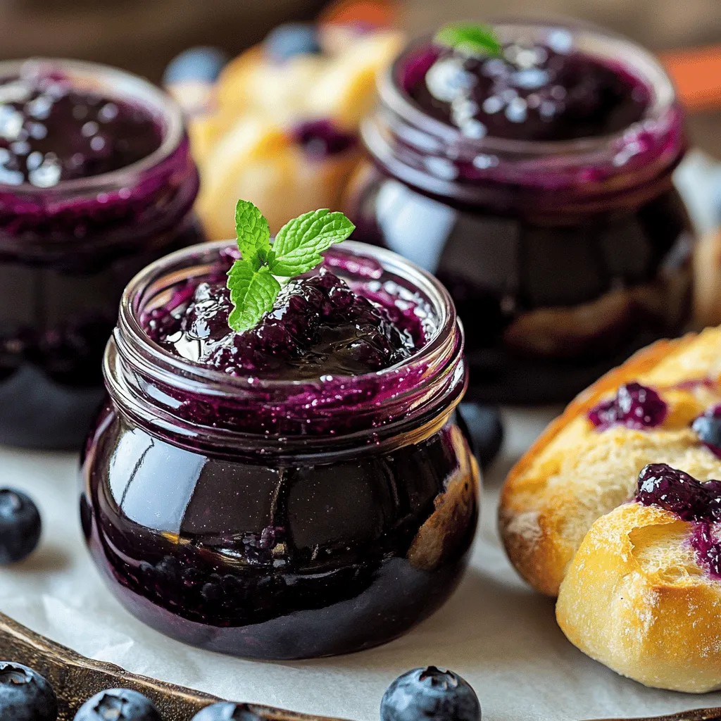 Homemade Blueberry Jam Flavorful and Easy Recipe