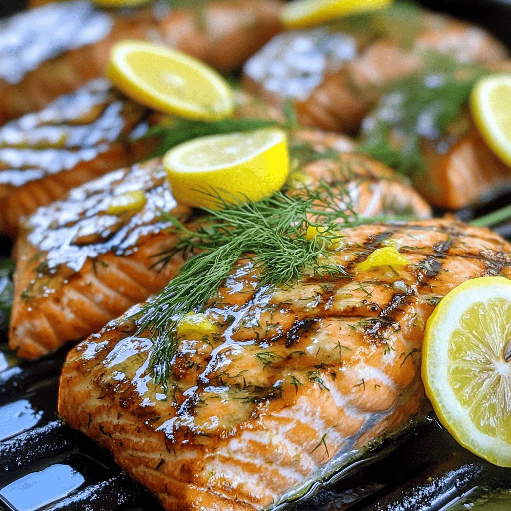 Lemon Dill Grilled Salmon Flavorful Summer Delight