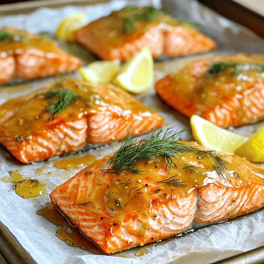 Honey Mustard Glazed Salmon Flavorful and Easy Recipe