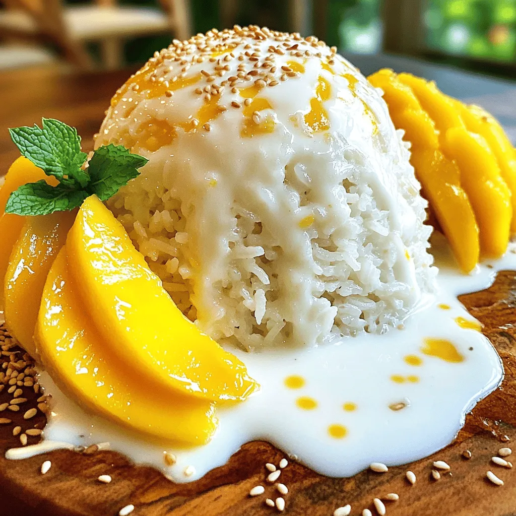 Thai Mango Sticky Rice Simple and Delicious Recipe