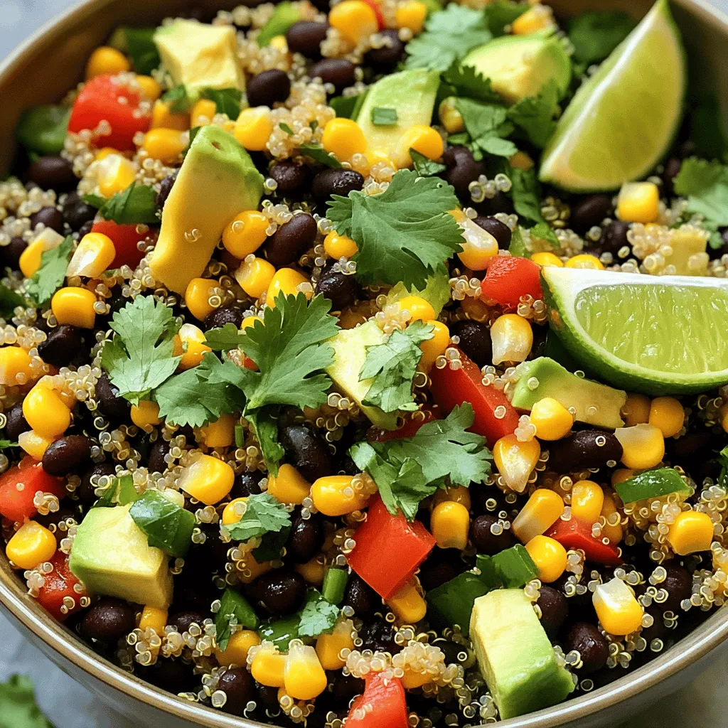 Southwest Quinoa Salad Fresh and Flavorful Boost