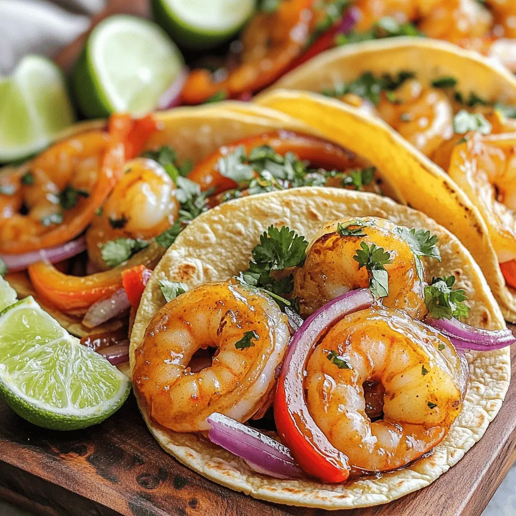 Honey Garlic Shrimp Tacos Sheet Pan Delight