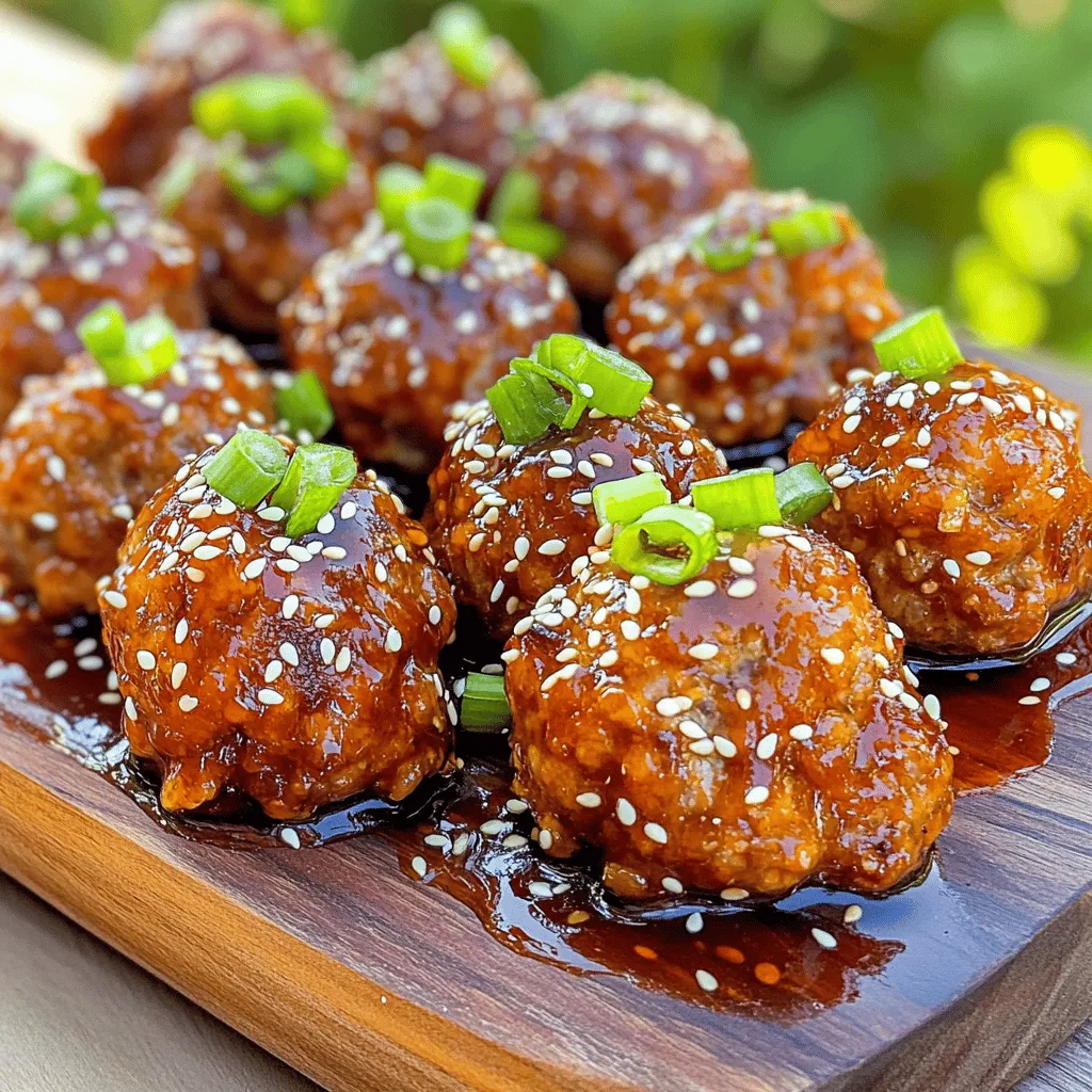 Honey Sriracha Meatballs Delightful and Easy Recipe