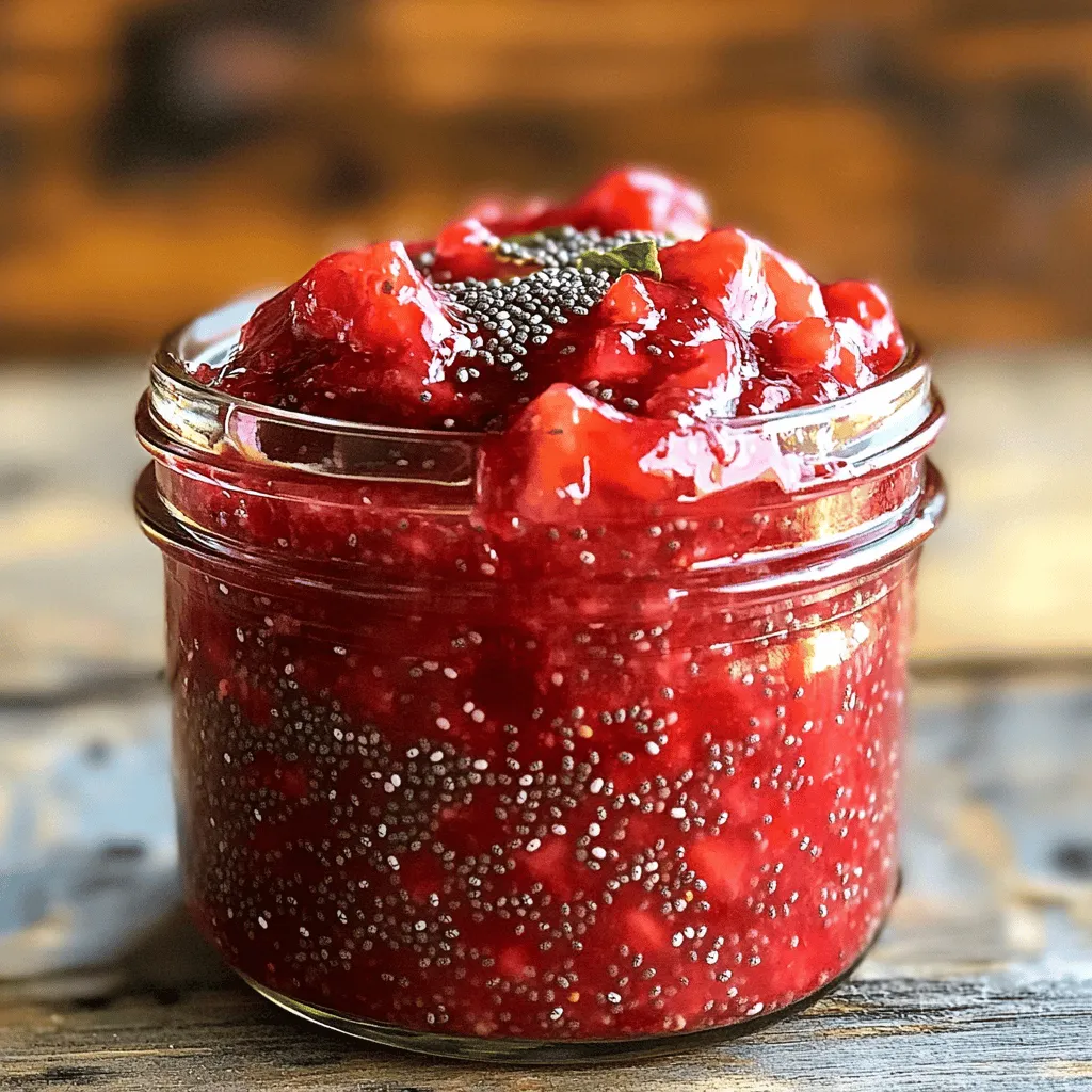 Strawberry Chia Seed Jam Easy and Healthy Recipe