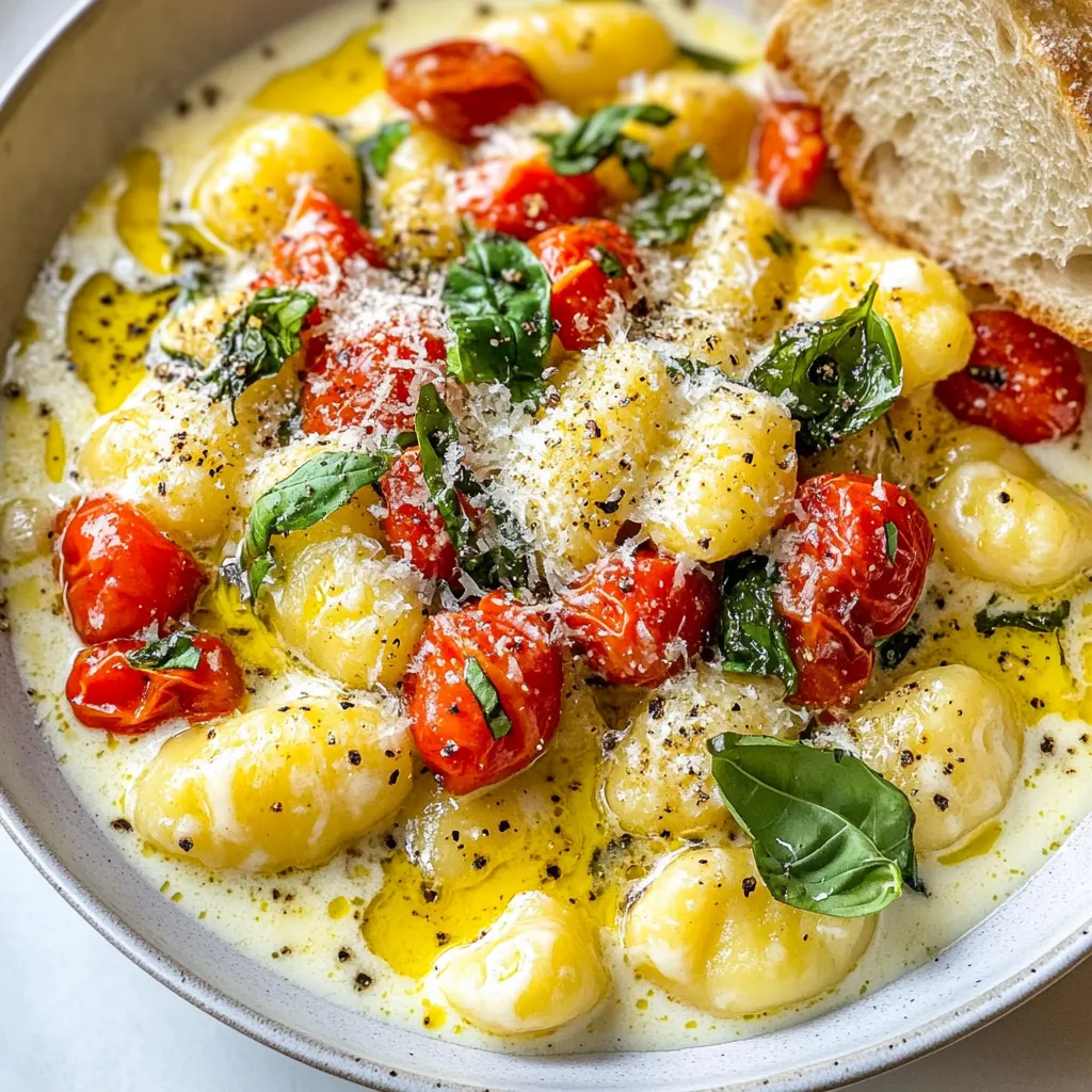 Creamy Tomato Basil Gnocchi Delicious Comfort Dish