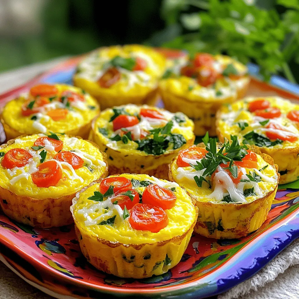 Veggie Loaded Egg Muffins Perfect for Breakfast Boost