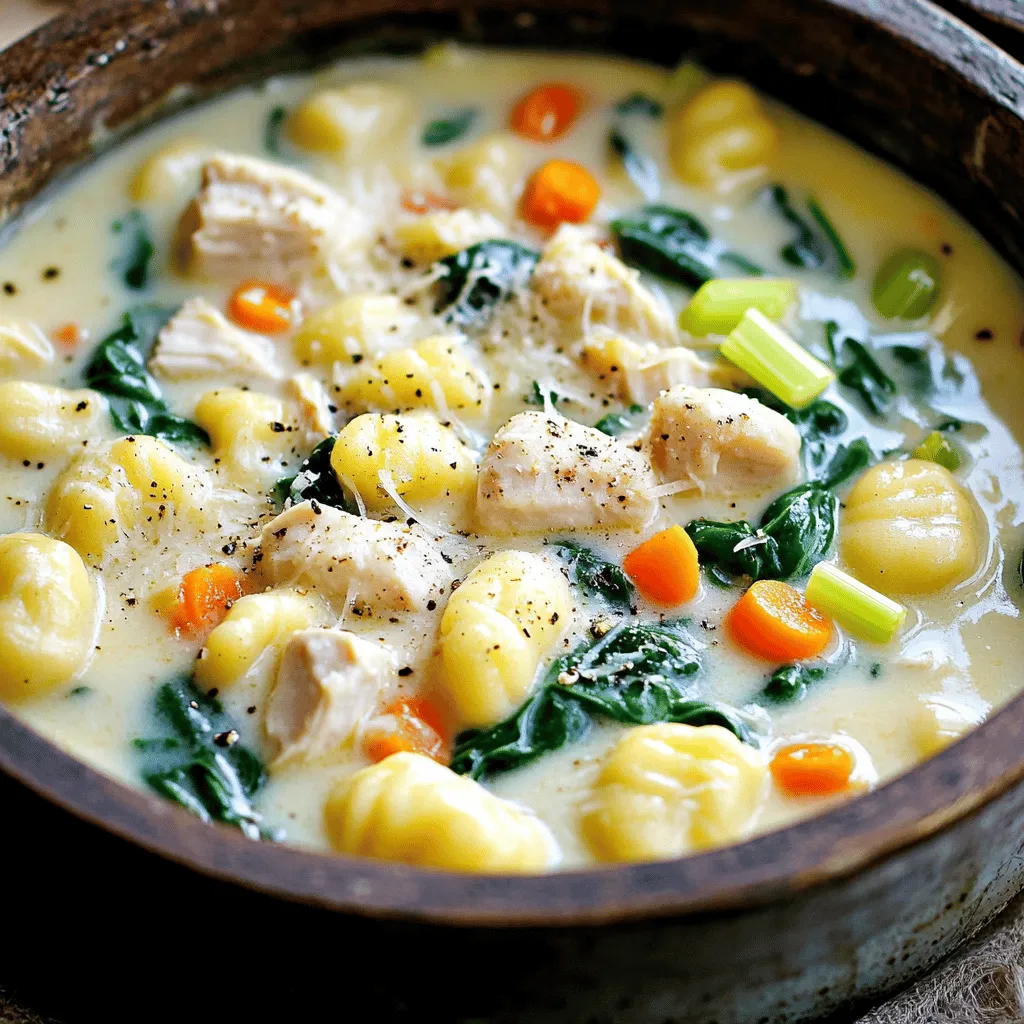 Chicken Gnocchi Soup Comforting and Hearty Recipe