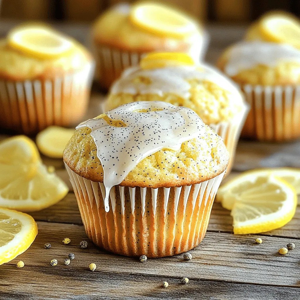 Lemon Poppy Seed Muffins Fresh and Flavorful Treat
