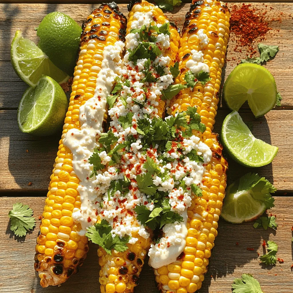 Grilled Mexican Street Corn Flavorful Summer Treat