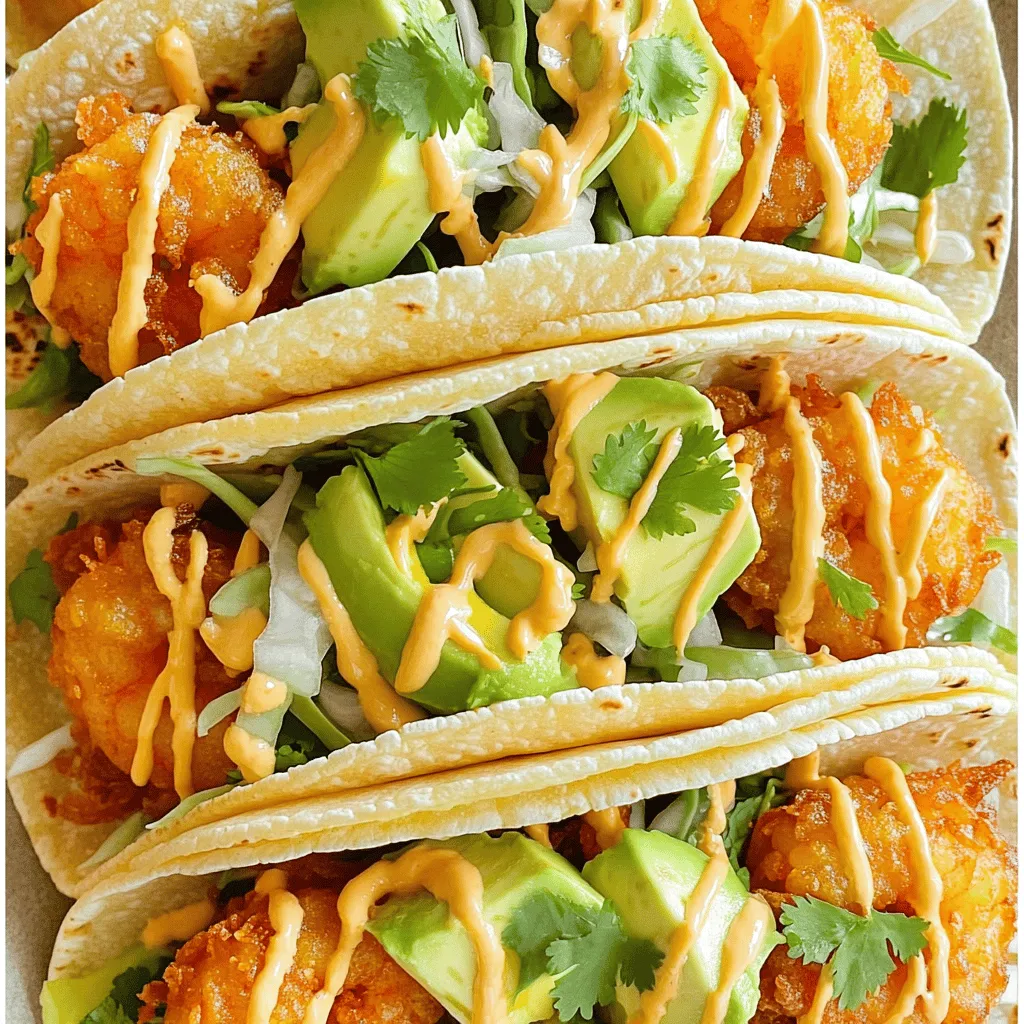 Fiery Firecracker Shrimp Tacos Simple and Tasty Meal