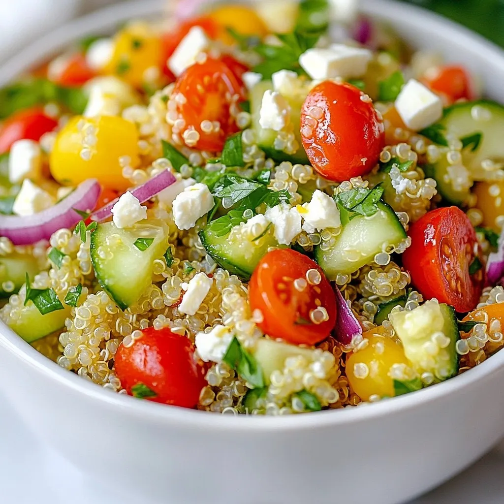 Lemon Herb Quinoa Salad Fresh and Vibrant Recipe