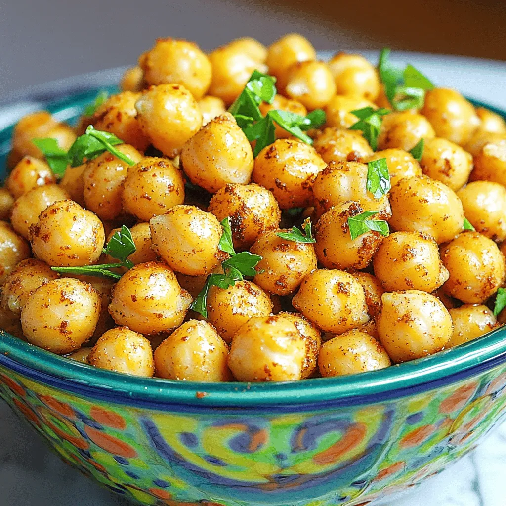 Crispy Air Fryer Chickpeas Quick and Tasty Snack