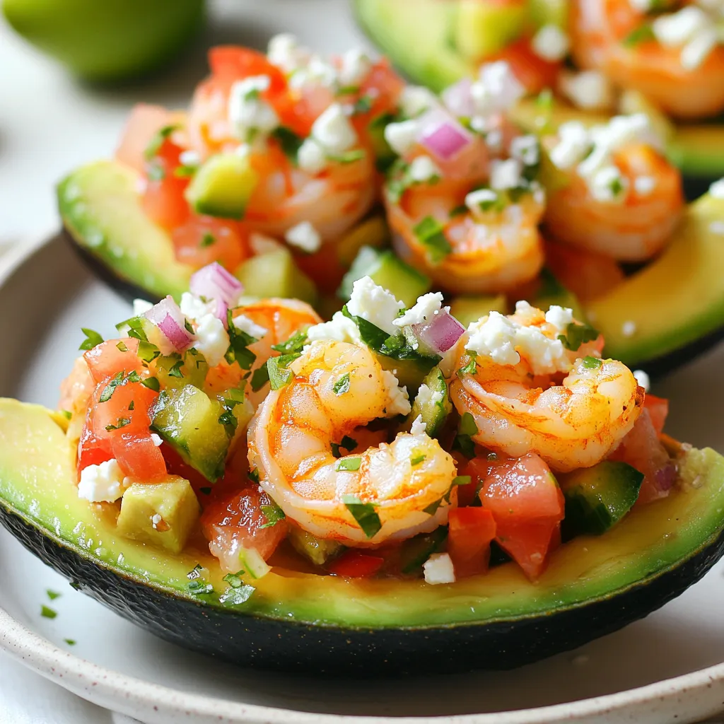 Shrimp Avocado Taco Boats Delicious and Easy Recipe