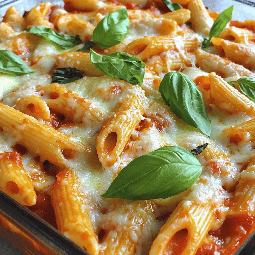 Cheesy Baked Penne Simple Comfort Food Delight