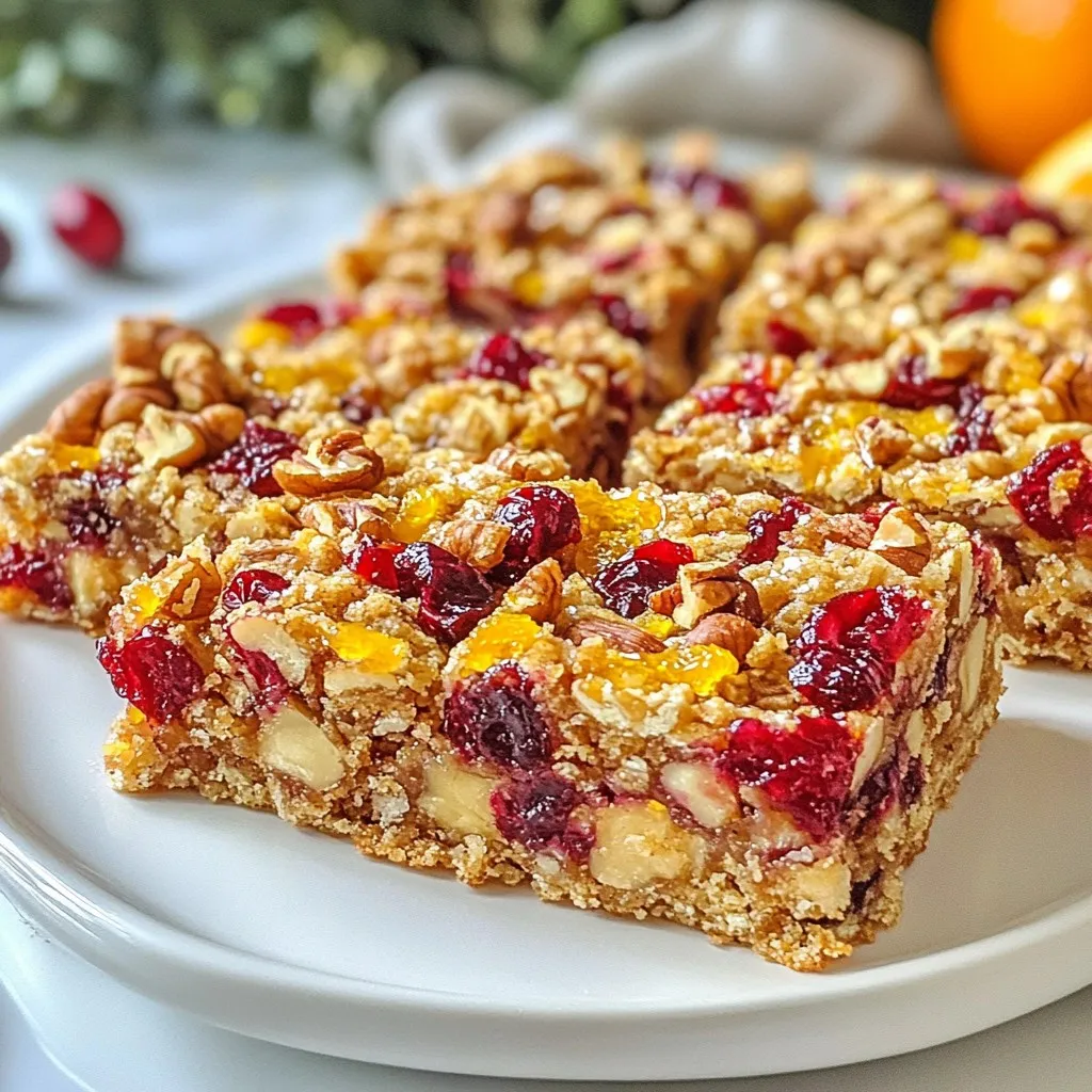 Cranberry Orange Bliss Bars Delightful Dessert Recipe