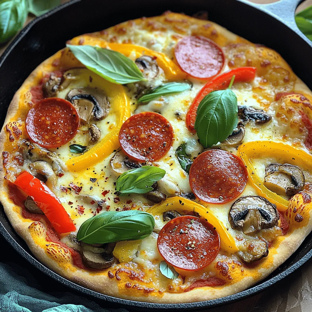 Best Cast Iron Pizza Recipe for Crispy Perfection