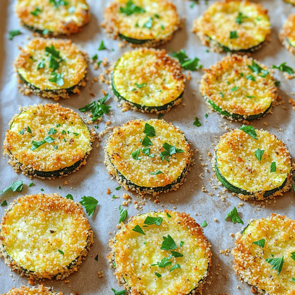 Baked Parmesan Crusted Zucchini Tasty and Simple Dish