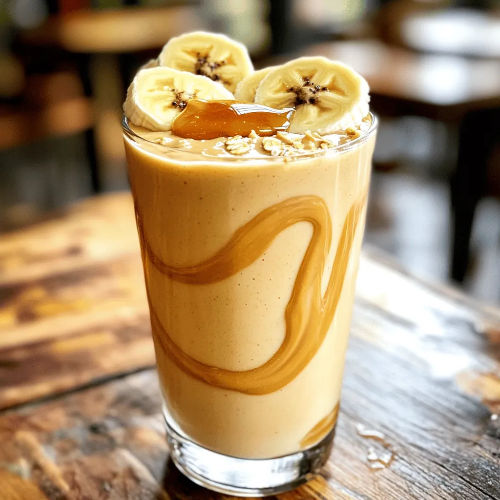 Peanut Butter Banana Smoothie Simple and Tasty Drink