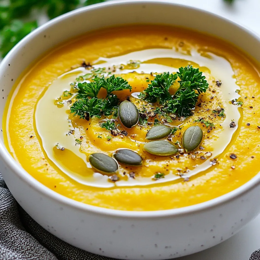 Roasted Pumpkin Soup Rich and Flavorful Delight