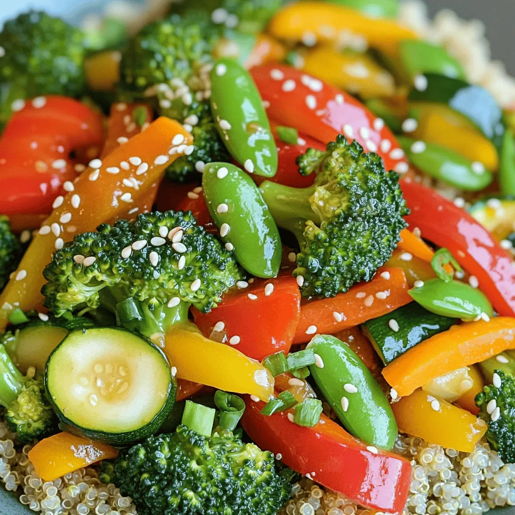 Healthy Veggie Stir Fry Tasty and Nutritious Meal