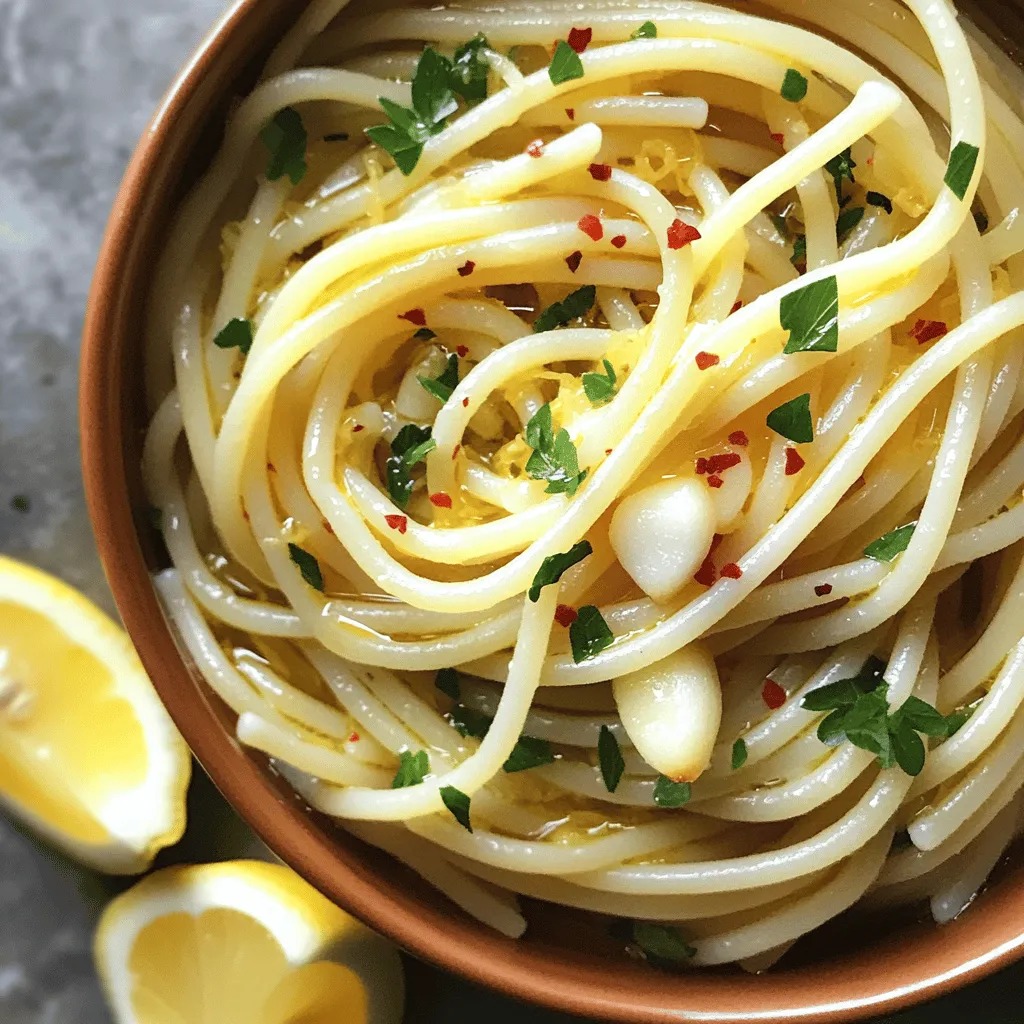 Spaghetti Aglio e Olio Quick and Flavorful Recipe
