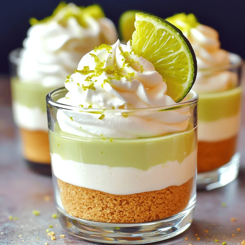 No Bake Key Lime Cheesecake Cups Easy and Delicious