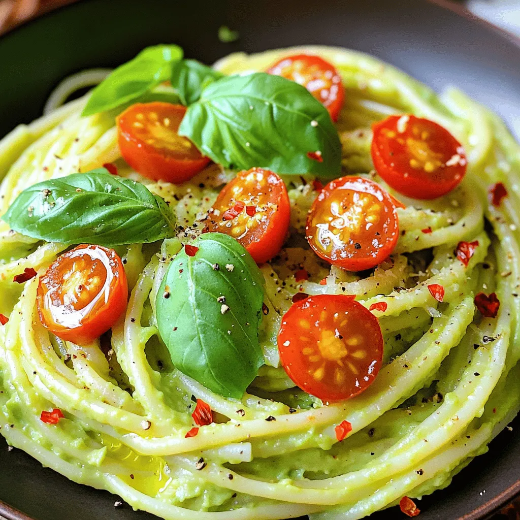 Creamy Avocado Pasta Delicious and Simple Recipe