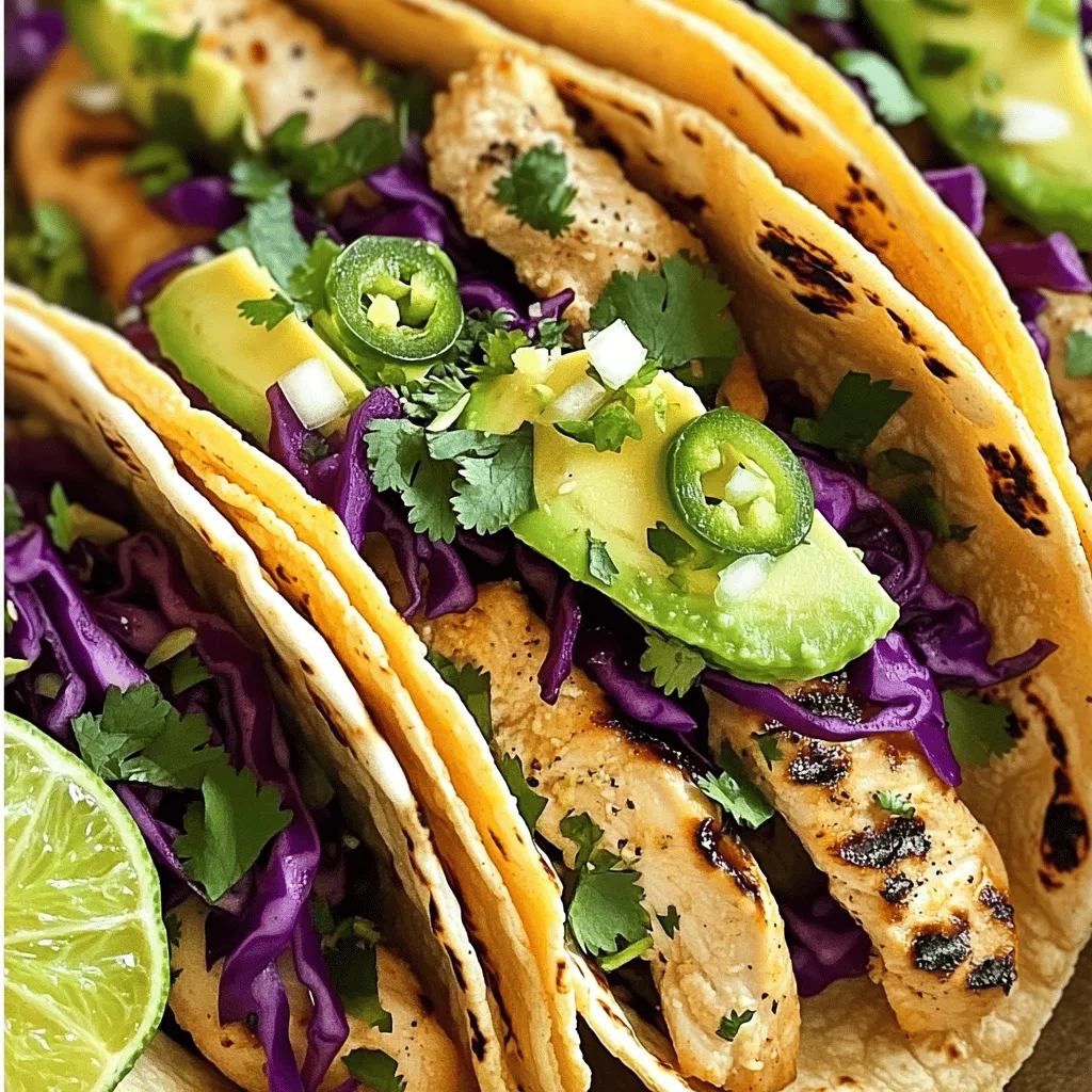 Jalapeno Lime Chicken Tacos Flavorful and Simple Meal