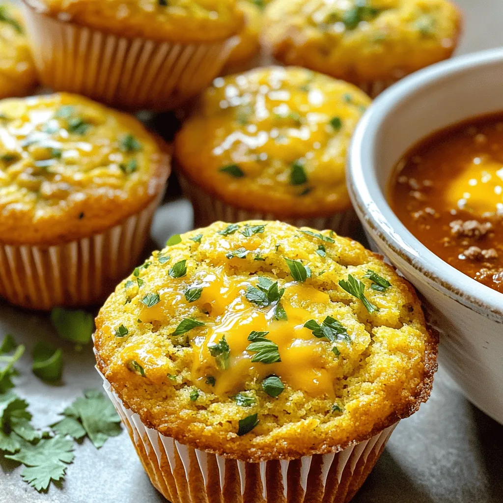 Savory Herb Cornbread Muffins Tasty and Easy Recipe
